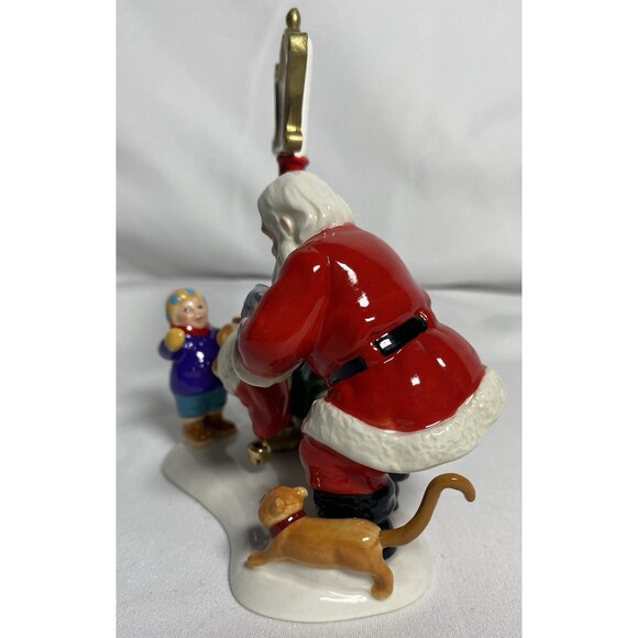 Dept 56 The Original Snow Village Santa Comes to Town 2009 NIB Figurine 807285 - Picture 6 of 10